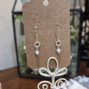 Elegant Silver Dangle Earrings